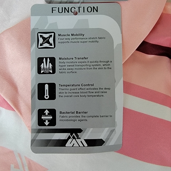 Women's Polo Shirt Pink 2XL Golf Short Sleeve Moisture Wicking - Picture 7 of 9